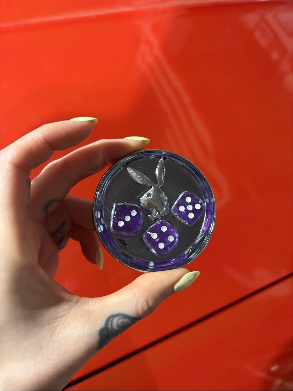 Custom motorcycle gas cap - Picture 2 of 5